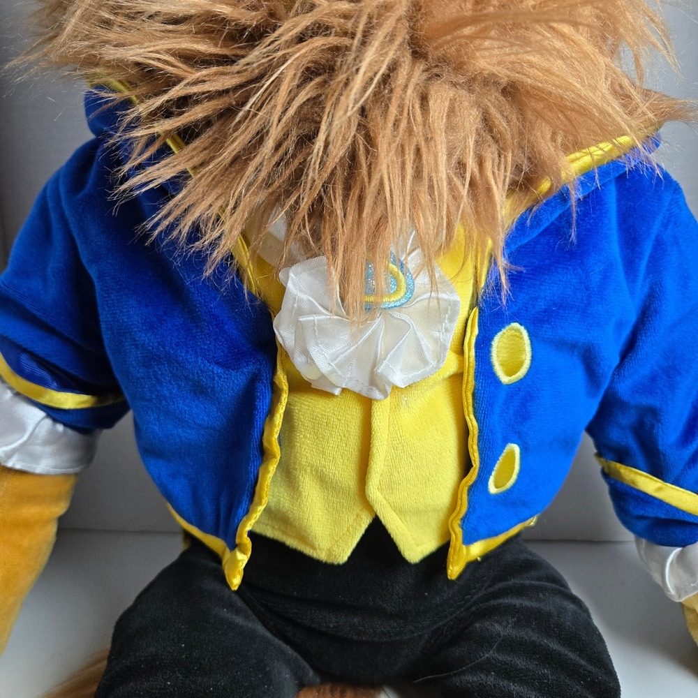Disney Parks Authentic Original Jumbo Plush Large 20" Beauty & The Beast Plush - Picture 3 of 5